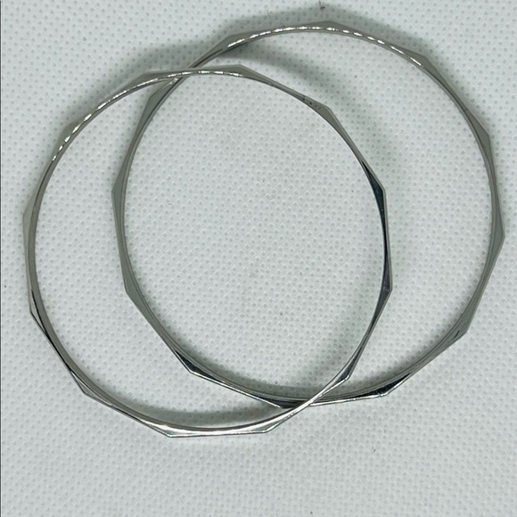 Stainless Steel Bangles 2pcs - Picture 6 of 6